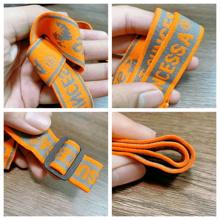 高弹性耐用手电头带头灯绳子加厚长自由调节T字型通用款灯具配件 2条装  一半灯友的选择