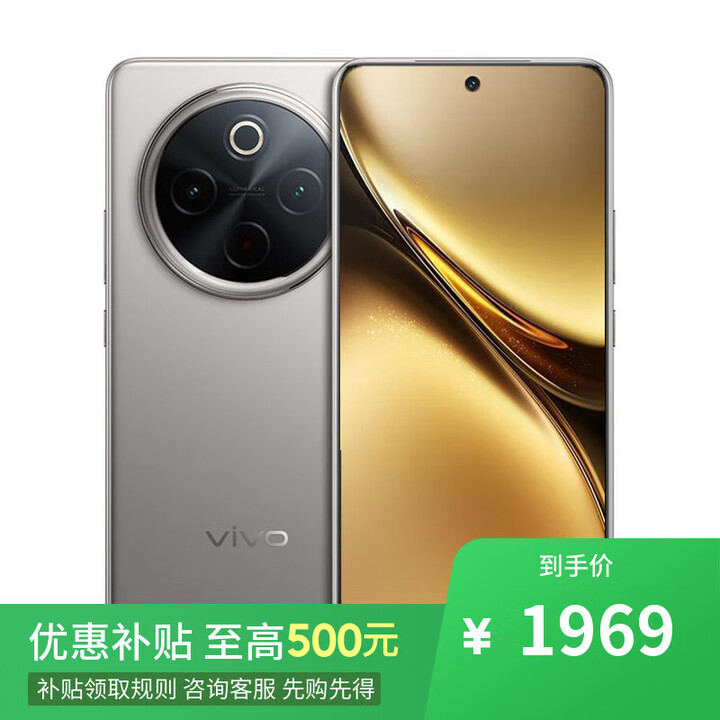vivo X200 Pro 16GB+512GB 天玑9400 店内选购】 24期 免息 2024新品5G Y300Pro  钛色12GB+256GB 官方标配+蓝牙耳机