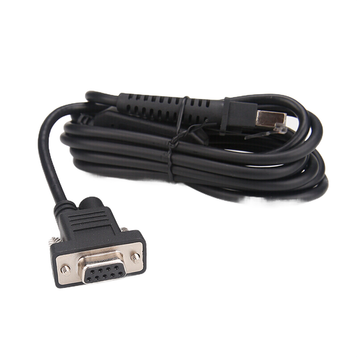 民德（MINDEO） 扫描枪数据线民德扫描器电池MD2250/MP725/6200/mp80002290USB串口 2米RS232串口线(不含电源)