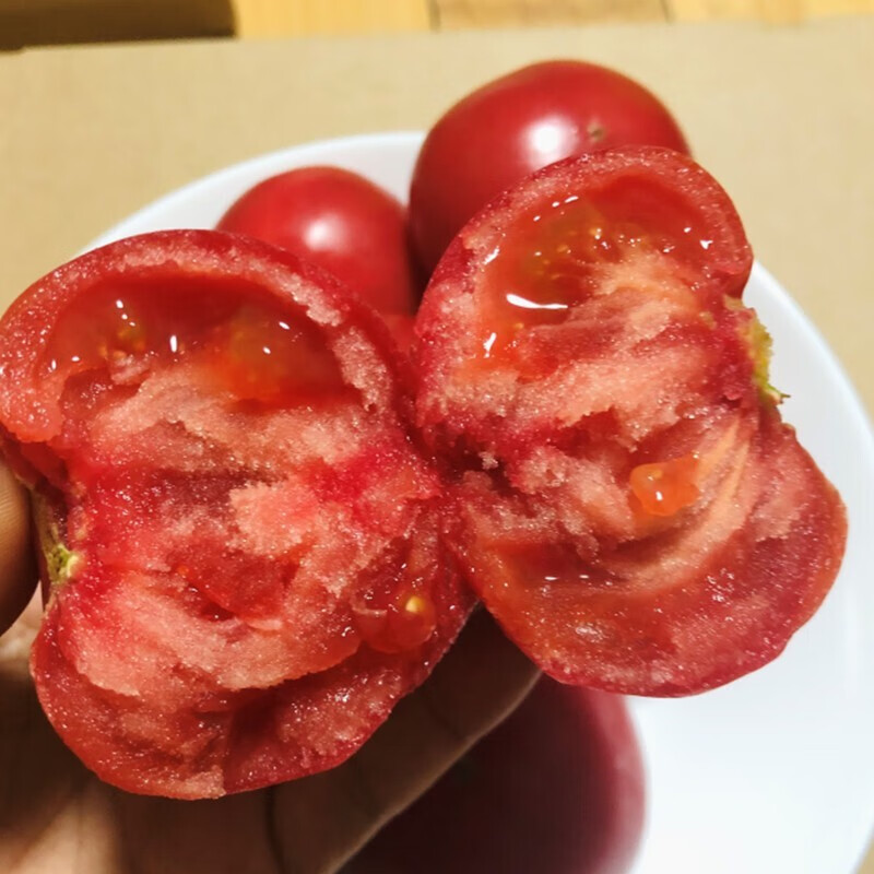新疆特产  番茄 沙瓤 西红柿 生吃5斤 礼盒装