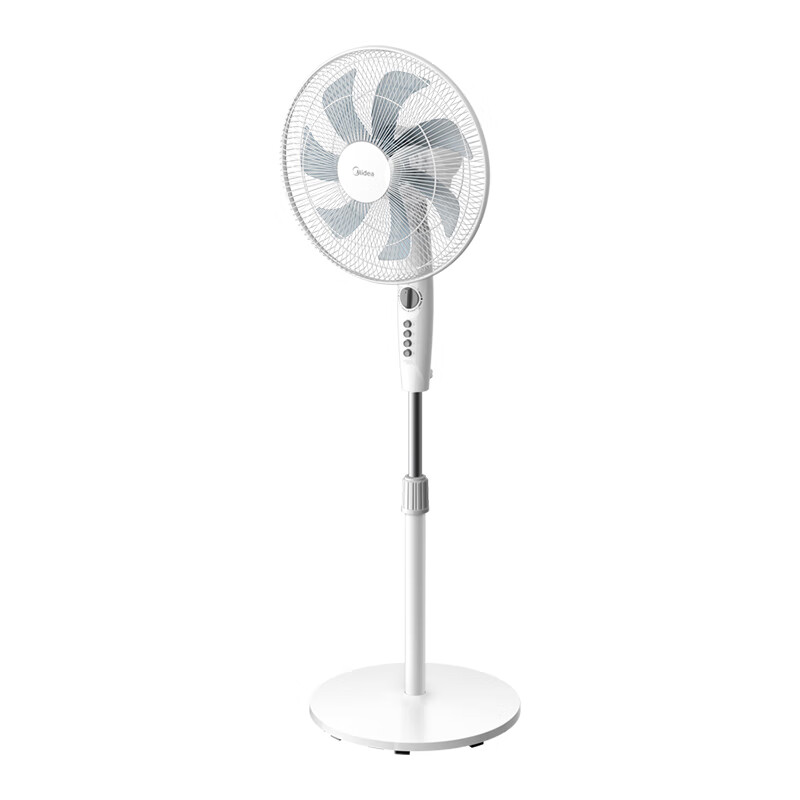 美的（Midea）电风扇家用落地扇低噪节能摇头七叶大风量风扇俯仰可定时调节广角送风易清洗