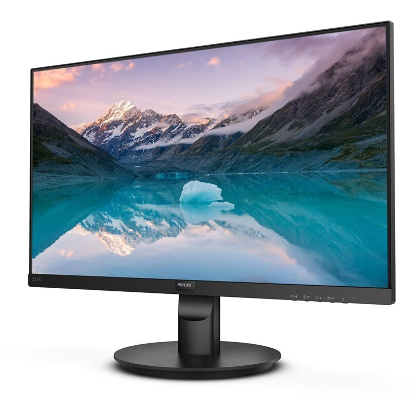 飞利浦（PHILIPS）21.5英寸办公显示器1080P高清低蓝光HDMI+VGA可壁挂电脑显示屏 221S9 企业业务