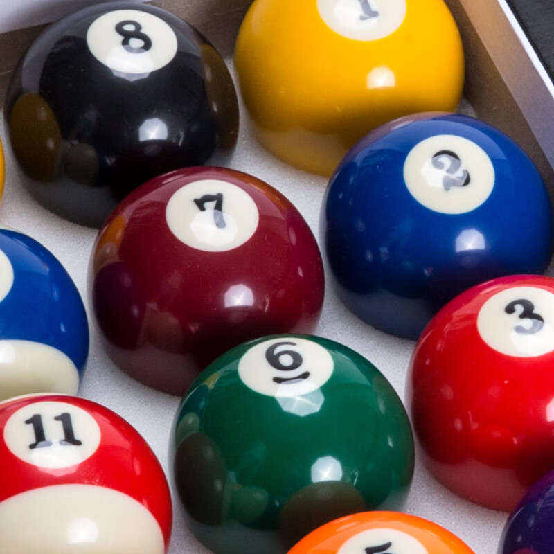 7cm标准黑八球