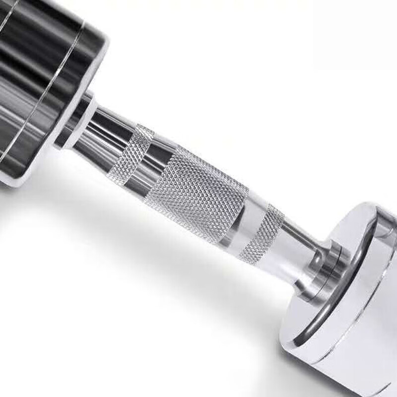 金叻狄纯钢小哑铃男士女士家用健身哑铃电镀哑铃健身房专用器材运动套装