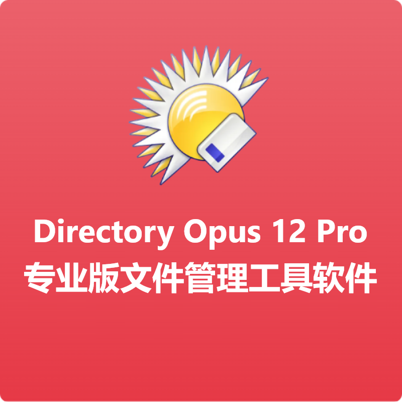 Directory Opus 12 Pro 专业版文件管理工具软件资源管理器批量重命名压缩注册激活码