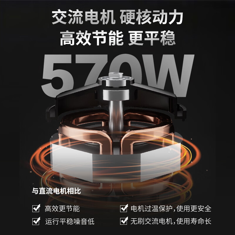 美的（midea）厨房垃圾处理器家用大功率隔音降噪厨余食物粉碎机C70