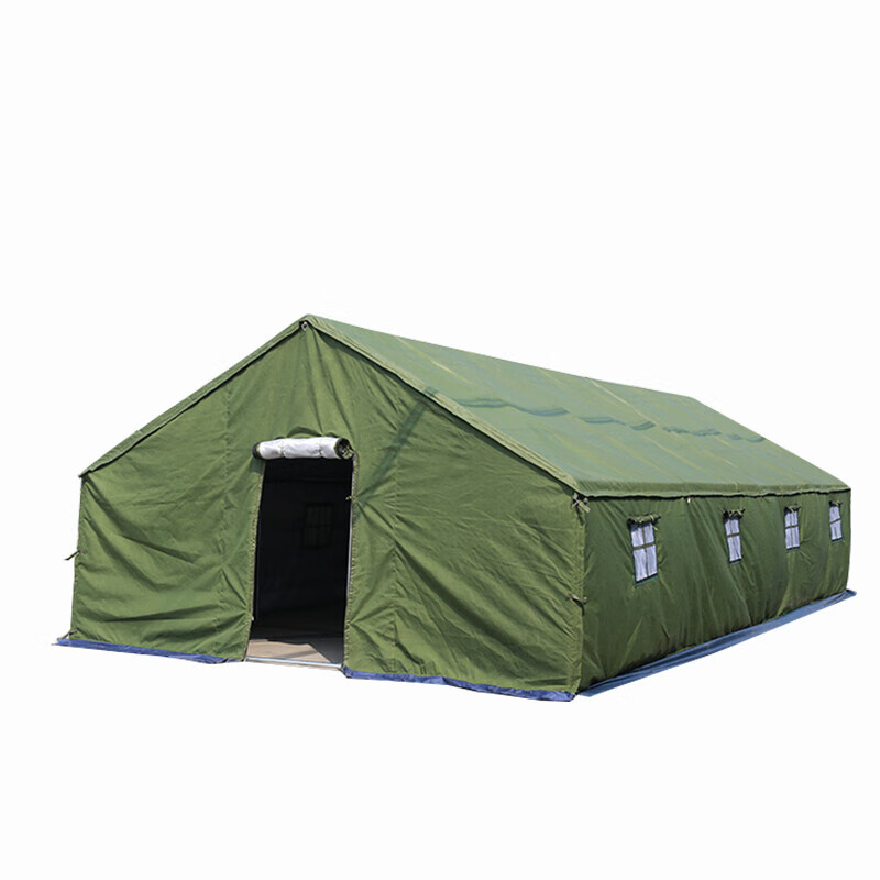 HDE大型帐篷镀锌圆管地梁加厚有机硅帆布5*10