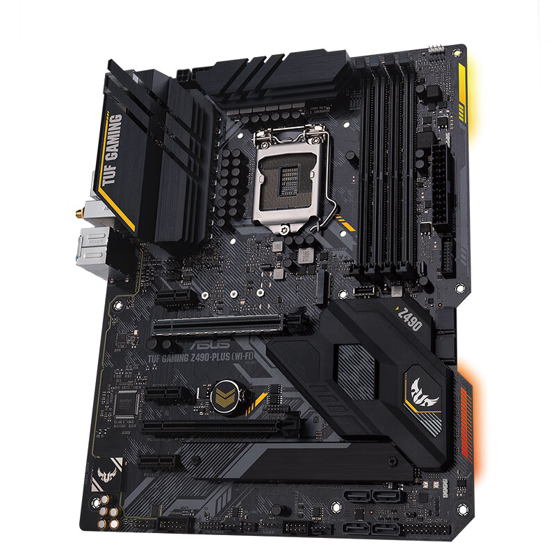 华硕(asus)tuf gaming z490-plus(wi-fi)电竞特工主板 支持 cpu 10900