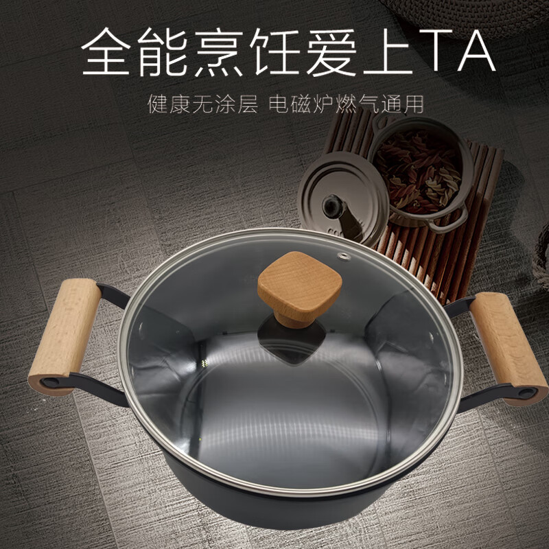 艾逸瑶选 露西娅精铁汤锅CJ-21096