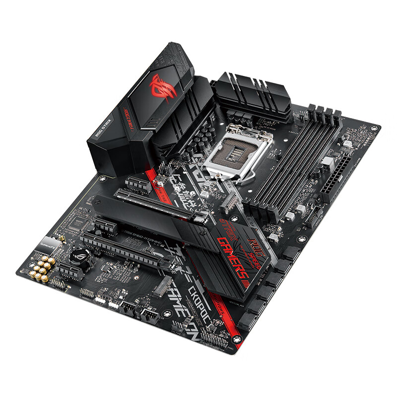 rog strix b460-h gaming主板 支持 cpu 10500/10400/10400f(intel