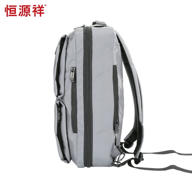 恒源祥（HYX）双肩包电脑包旅行包单肩包 HYX0137黑色