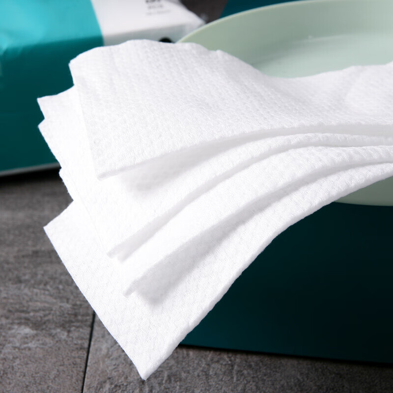 金号加厚纯棉一次性洗脸巾3包 全棉毛巾擦脸巾洗脸毛巾棉柔巾180片