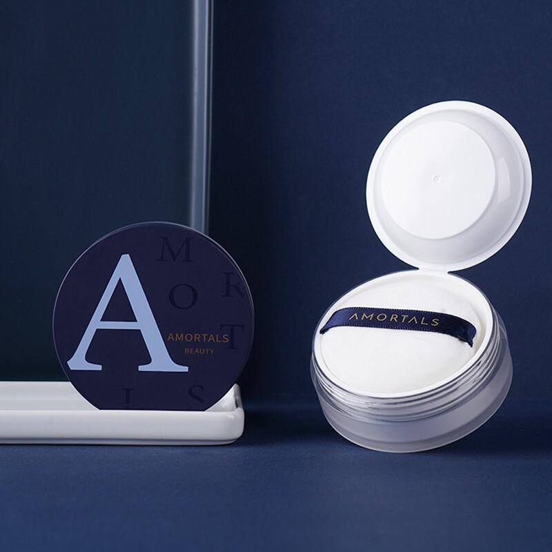 尔木萄（AMORTALS）高清丝雾散粉蜜粉定散粉妆清爽控油细致毛孔不易脱妆刷子七夕礼物 【#101高清透】8.5g