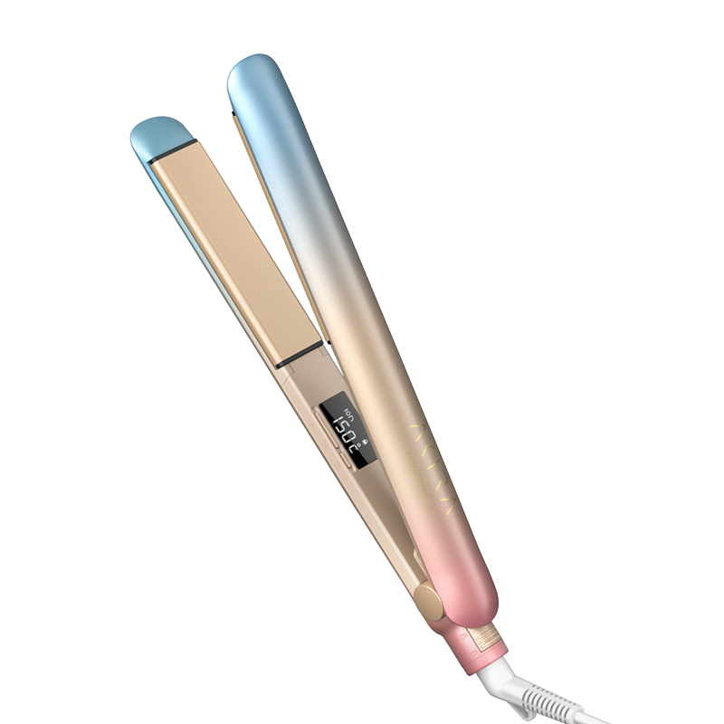 现货 电直卷发棒 电卷发棒女直发器小夹板卷直两用内扣刘海不伤发学生烫发神器懒人 Shopee Singapore