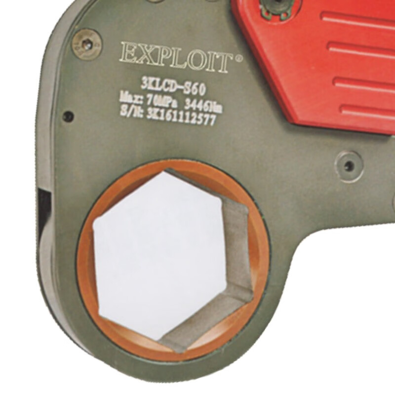 开拓（EXPLOIT）中空扭矩扳手 油压扳手扭矩237-84150NM 液压扳手 EXP-18KLCD