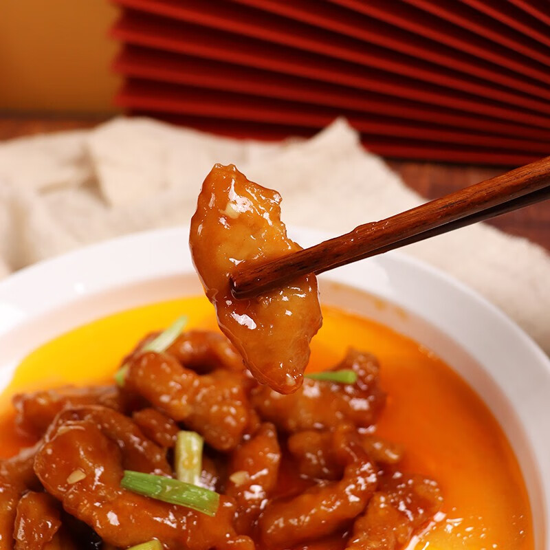 聚春园官方糖醋里脊盒装懒人方便菜家常加热即食预制菜调理包速食品 糖醋里脊280g