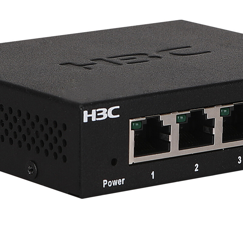 华三(h3c)5口千兆交换机 非网管企业级交换器 网络网线分线器 mini s5