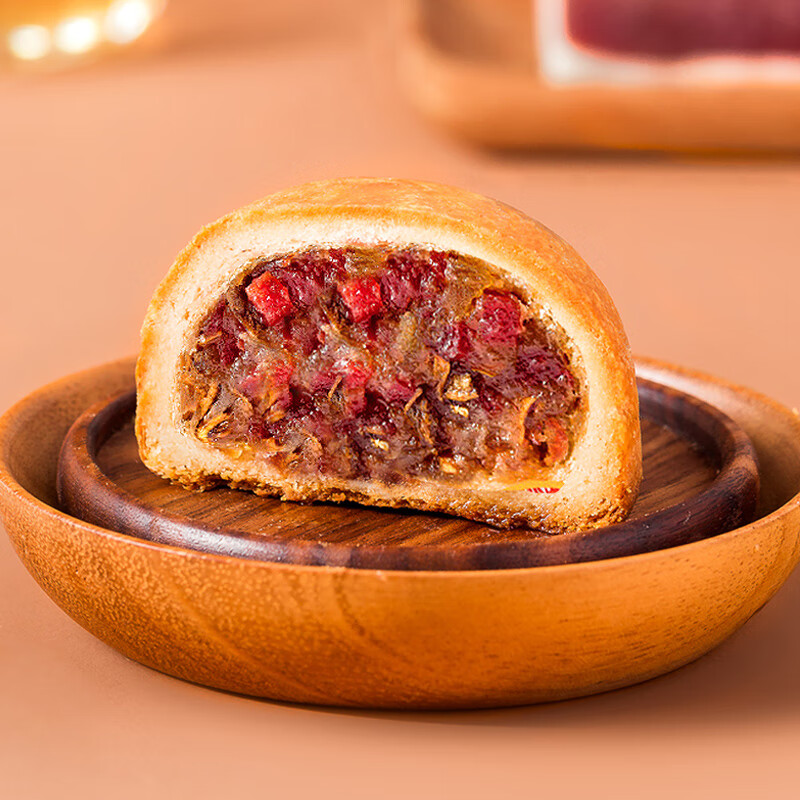 中华老字号 云南特产 梅花牌 昆明冠生园 云腿酥 30g*10枚礼袋装 双重优惠折后￥23.1包邮 淘金币可抵扣￥0.96