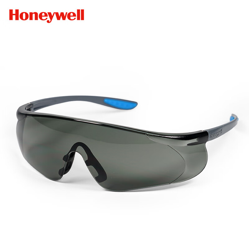 霍尼韦尔（Honeywell）护目镜 300111 S300A 蓝款灰色镜片 男女防风沙 防尘 骑行运动眼镜定制（2件起购）
