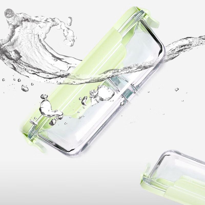 艾逸瑶选晶萃高硼硅玻璃饭盒2件套B（640ml+1040ml）CJ-21121