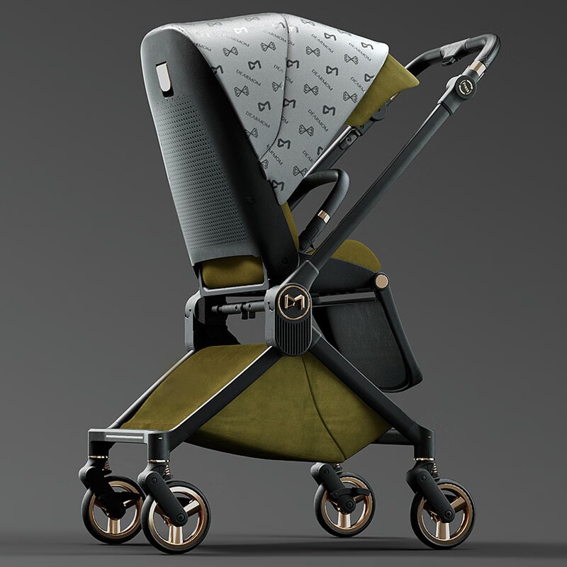 好孩子(gb)婴儿车可坐可躺双向遛娃高景观婴儿推车易折叠宝宝童车gb