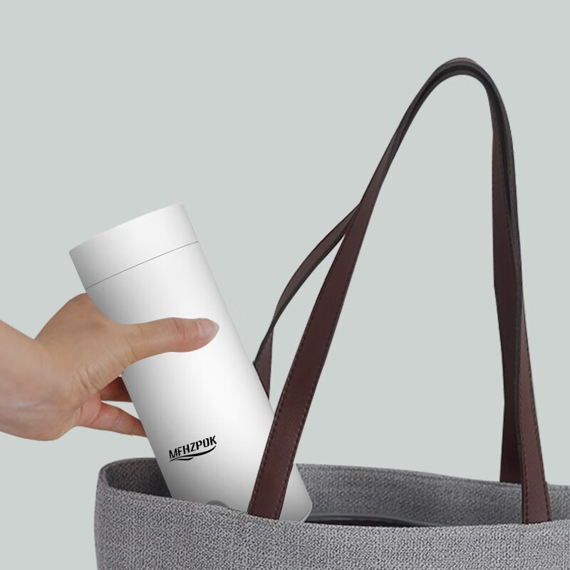 摩飞电热杯MF-301便携式自动保温一体家用迷你旅行加热烧水杯 粉色