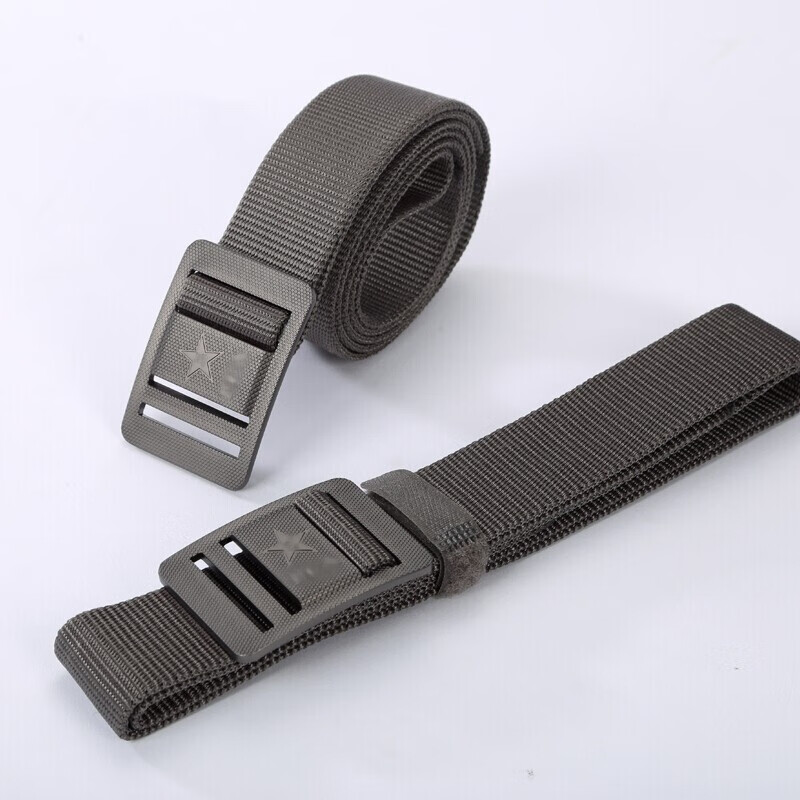 军凯鹏飞内腰带新式编织外腰带军训带战术训练腰带 内腰带（灰色） 小号