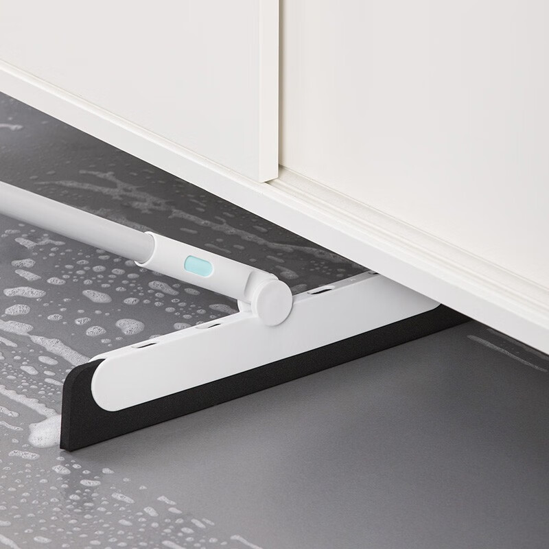 茶花玻璃刮水器家用刮子擦窗器刮水器地刮擦玻璃神器窗户清洁工具 【长柄单个装】易扫净魔术扫把