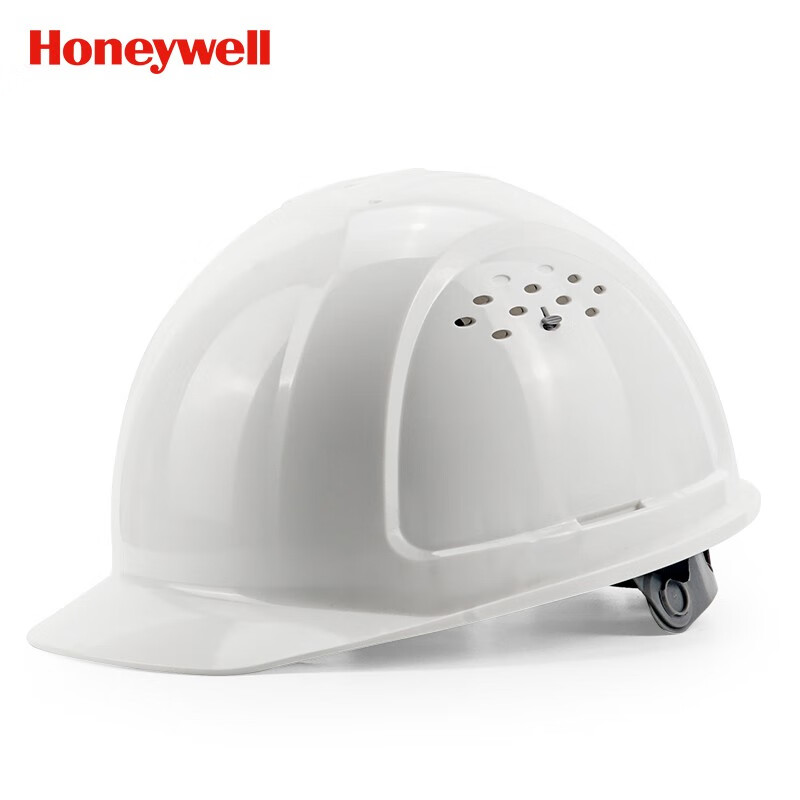 霍尼韦尔（Honeywell）安全帽新国标 L99S HDPE 工地建筑工程 电力施工业 防砸 抗冲击 电绝缘 1顶 白色