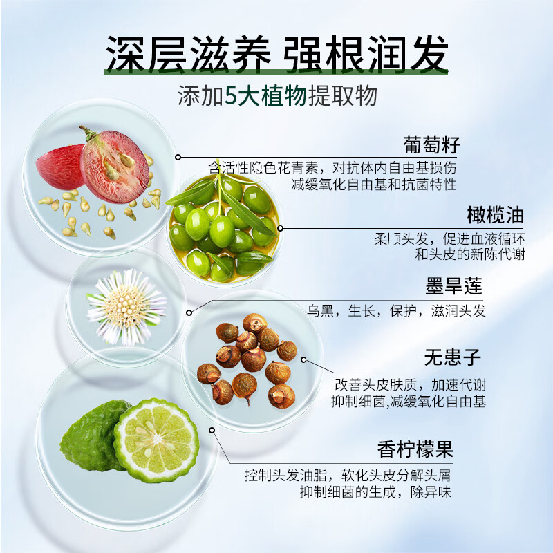 100年润发护发素露润发乳液氨基酸滋润防干枯毛躁发膜百年润发精华素400ML