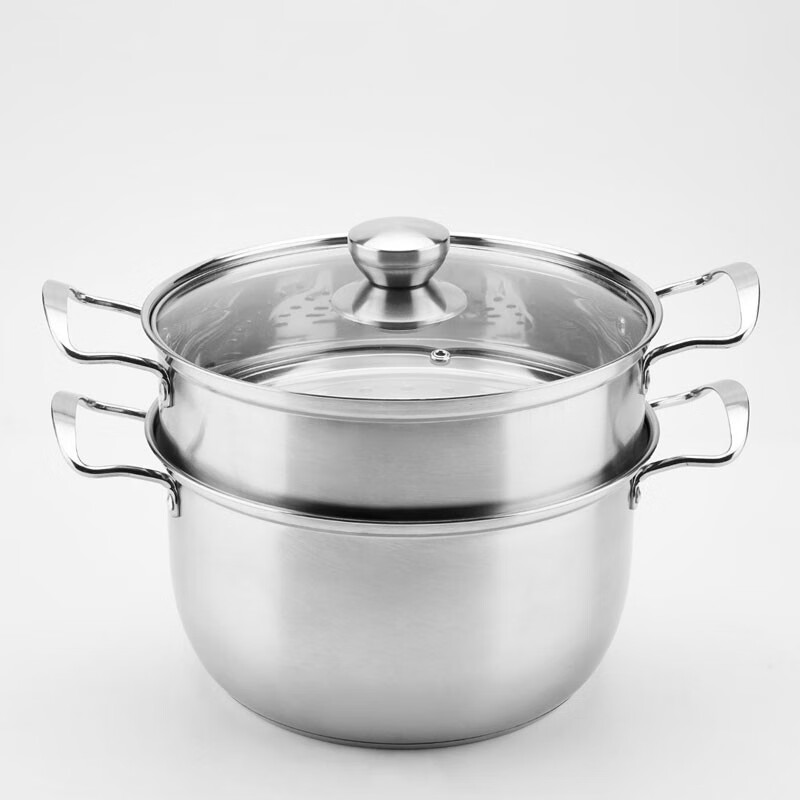 NOKA 26CM复底不锈钢二层蒸锅 NOKA-21208