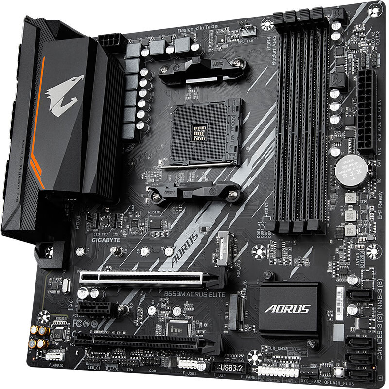 技嘉(gigabyte)小雕 b550m aorus elite 主板 支持处理器45005600x