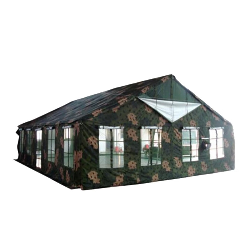 军凯鹏飞联保器材物资餐厅帐篷大型连排野营野战帐篷7.2m*10m