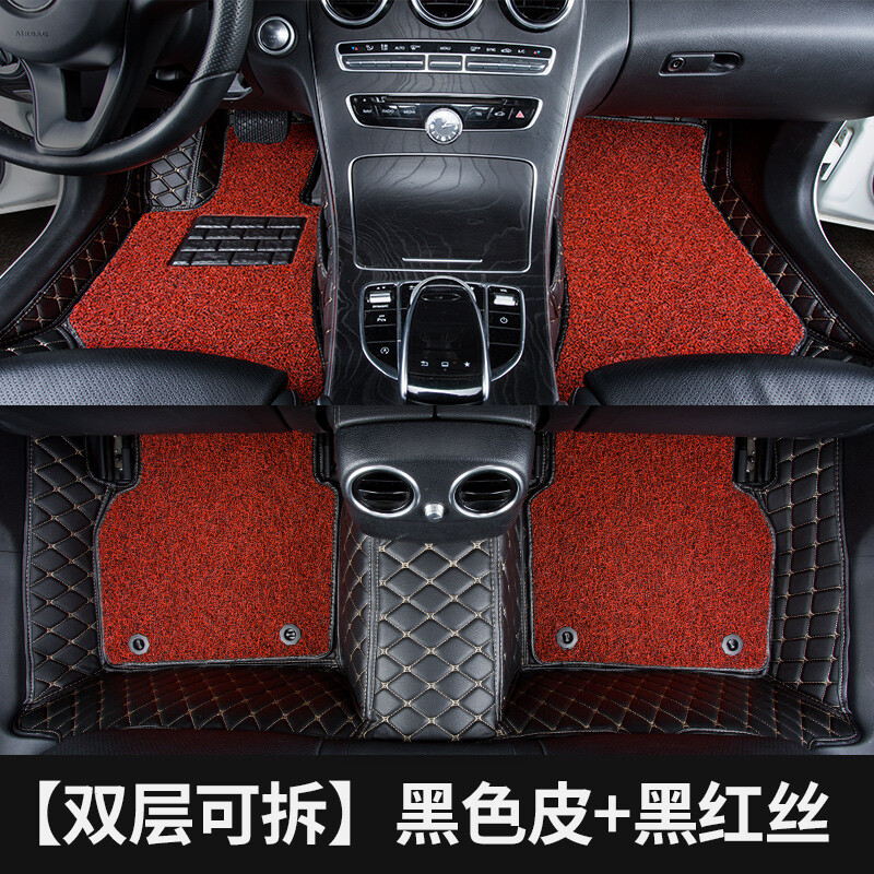 汽车脚垫专用2018宝马1系118i/120i/125i/135i定制丝圈踏板垫全包专车定制全包围汽
