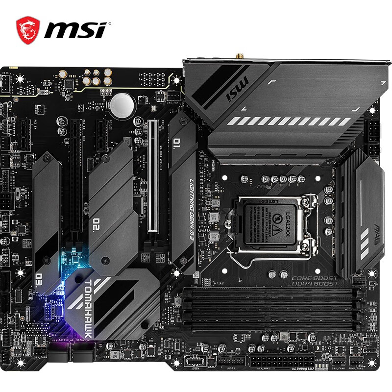 微星(msi)mag z590 tomahawk wifi战斧导弹电脑主板 支持wifi6e cpu 1