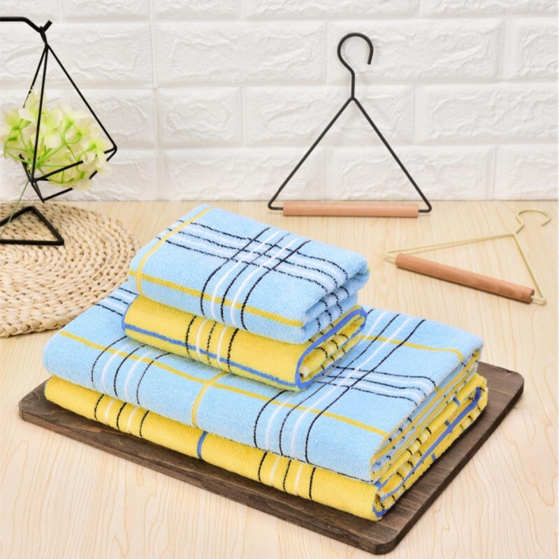 金号 爱丁堡/浴巾系列-15 一浴巾两毛巾礼盒装 HY3169