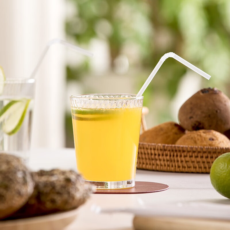 茶花（CHAHUA）吸管一次性单独包装食品级塑料孕妇产后儿童宝宝奶茶单只弯头 【5盒共1000只】盒装独立吸管