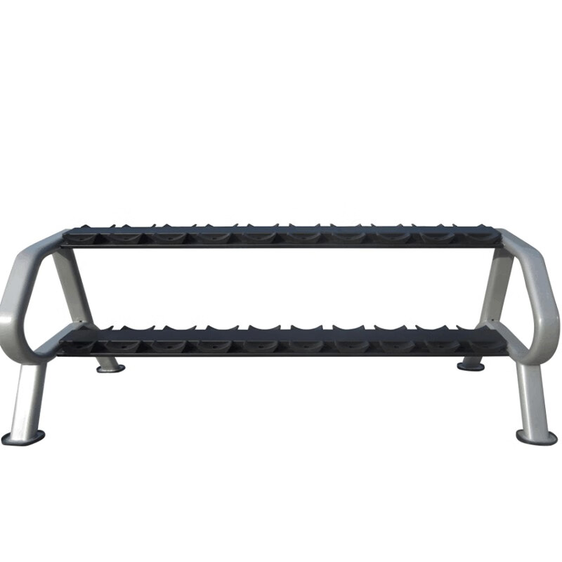 捷瑞特JOROTO美国品牌环保包胶哑铃男士手铃家用健身器材 哑铃架10组