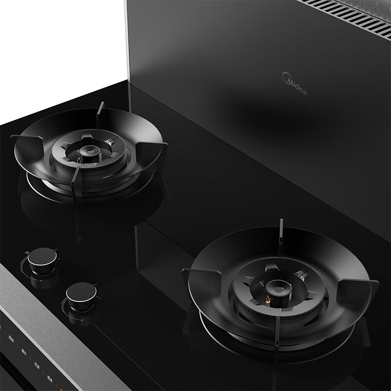 美的 (Midea) 集成灶 油烟机 燃气灶 消毒柜 二星消毒 集成灶一体灶 液化气 D12*