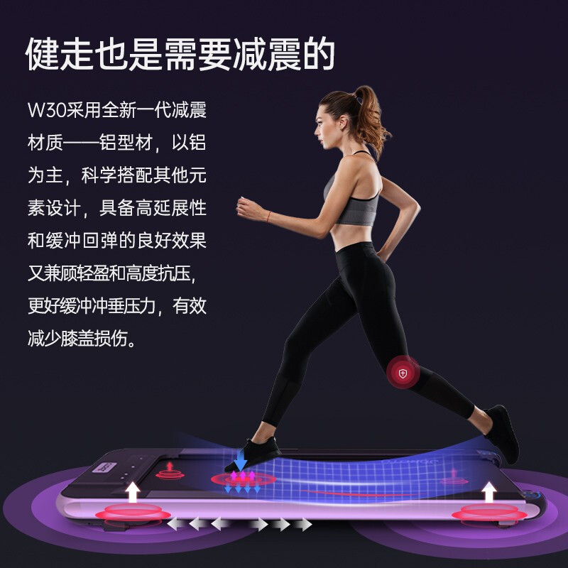 捷瑞特JOROTO美国品牌跑步机家用小型走步机可折叠运动健身器材W30 W30PLUS跑步机