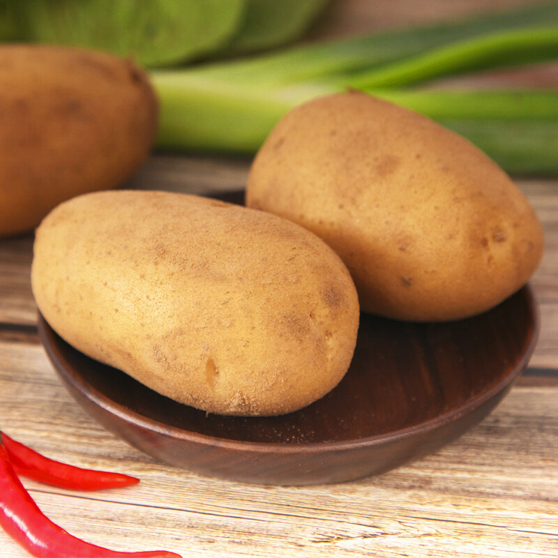 清犁 有机土豆3斤装 有机认证 儿童榨汁沙拉食材 无激素无农残无化肥 新鲜蔬菜