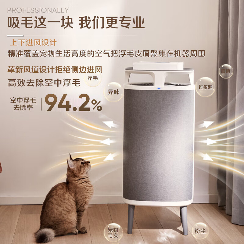 Blueair 布鲁雅尔 小旋风 5440i 宠物专用空气净化器 除过敏源净化雾霾 多重优惠折后￥1699.2