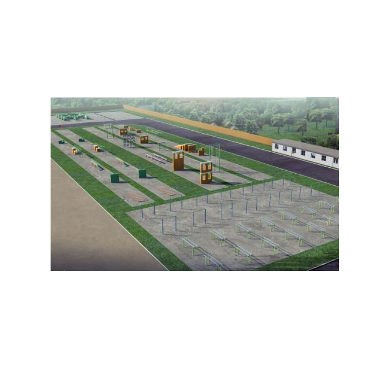 胜扬300米障碍训练器材拓展体能大型训练场