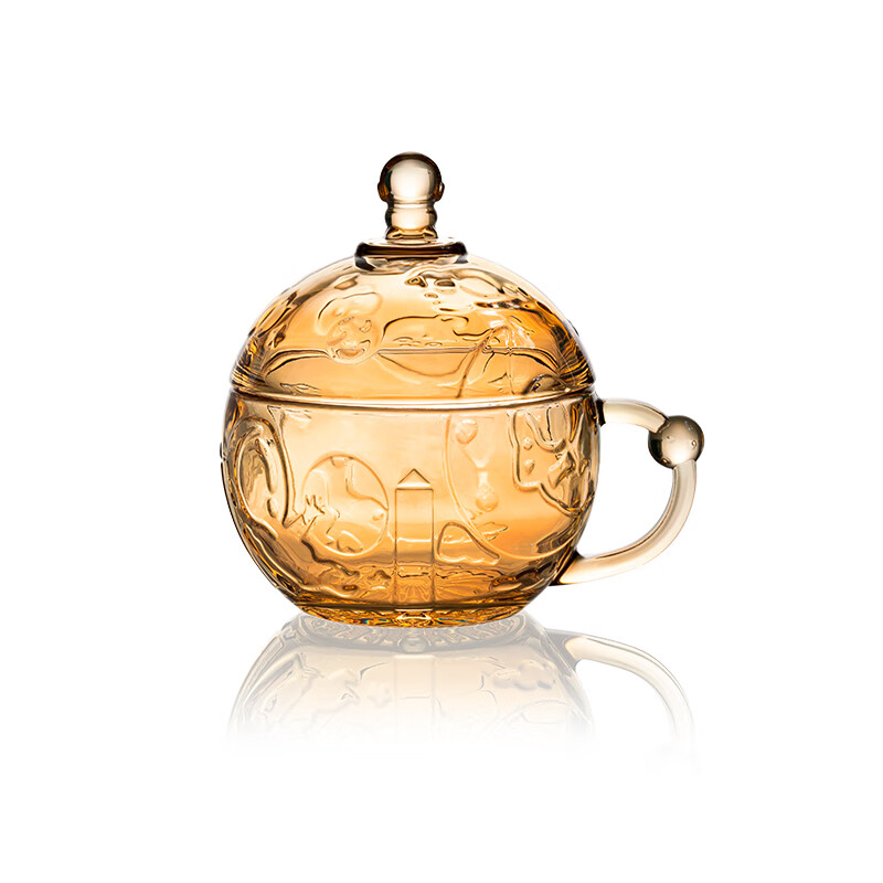 山重山水杯玻璃杯家用牛奶杯大容量客厅家用杯子8010 牛奶杯【礼盒装】