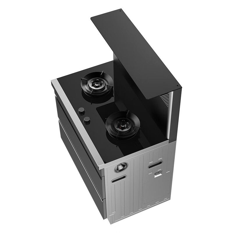 美的 (Midea) 集成灶 油烟机 燃气灶 消毒柜 二星消毒 集成灶一体灶 液化气 D12*