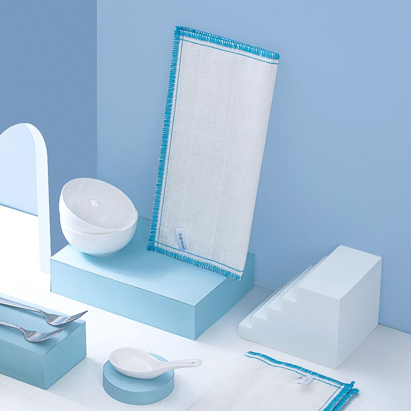 茶花欧铂兹吸擦拭布抹布巾家务清洁厨房毛巾家用抗菌 疏油抹布 【9片装】疏油抗菌抹布30*30cm