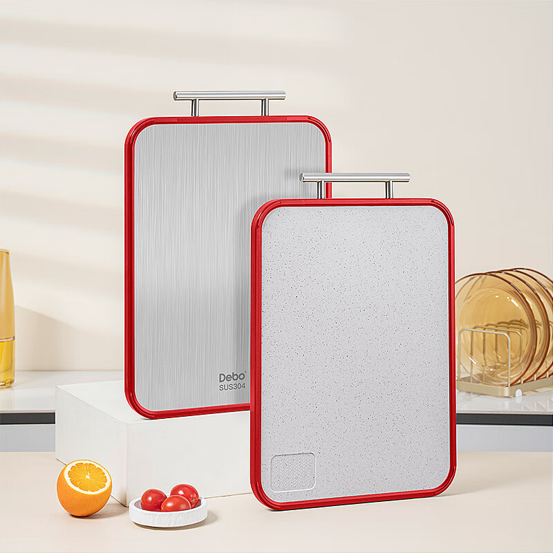 Debo德铂双面菜板砧板家用抗菌切菜板擀面案板厨房加厚防滑菜板