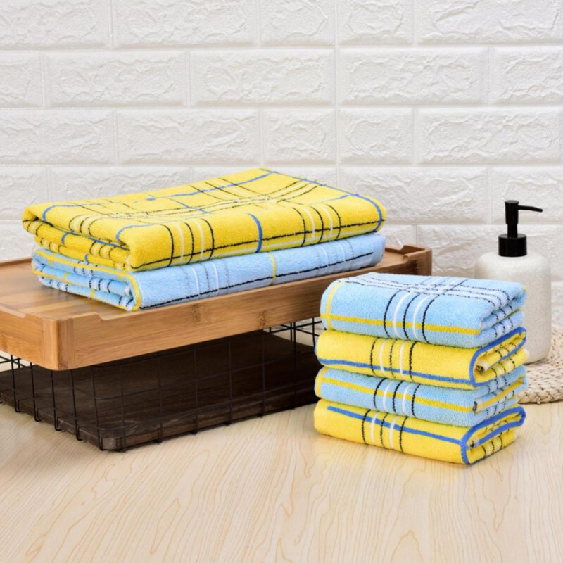 金号 爱丁堡/浴巾系列-15 一浴巾两毛巾礼盒装 HY3169