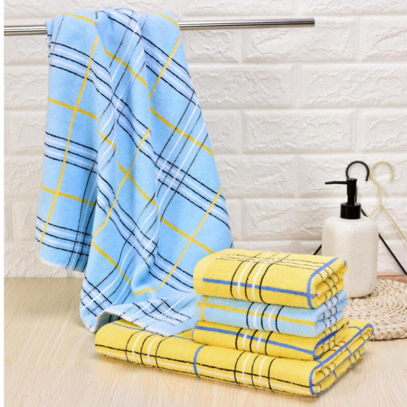 金号 爱丁堡/浴巾系列-15 一浴巾两毛巾礼盒装 HY3169