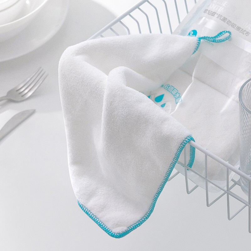 茶花欧铂兹吸擦拭布抹布巾家务清洁厨房毛巾家用抗菌 劲吸擦拭布 【9片装】欧铂兹*劲吸抗菌擦拭布